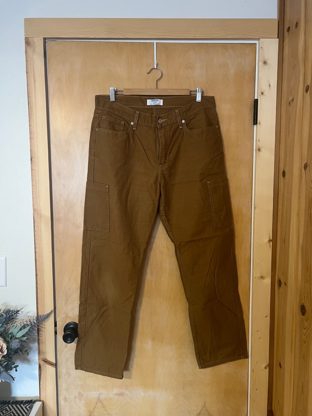 Denizen from Levi's Brown Cargo Work Pants